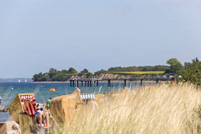 Blick von Niendorf zum Brodtener Steilufer