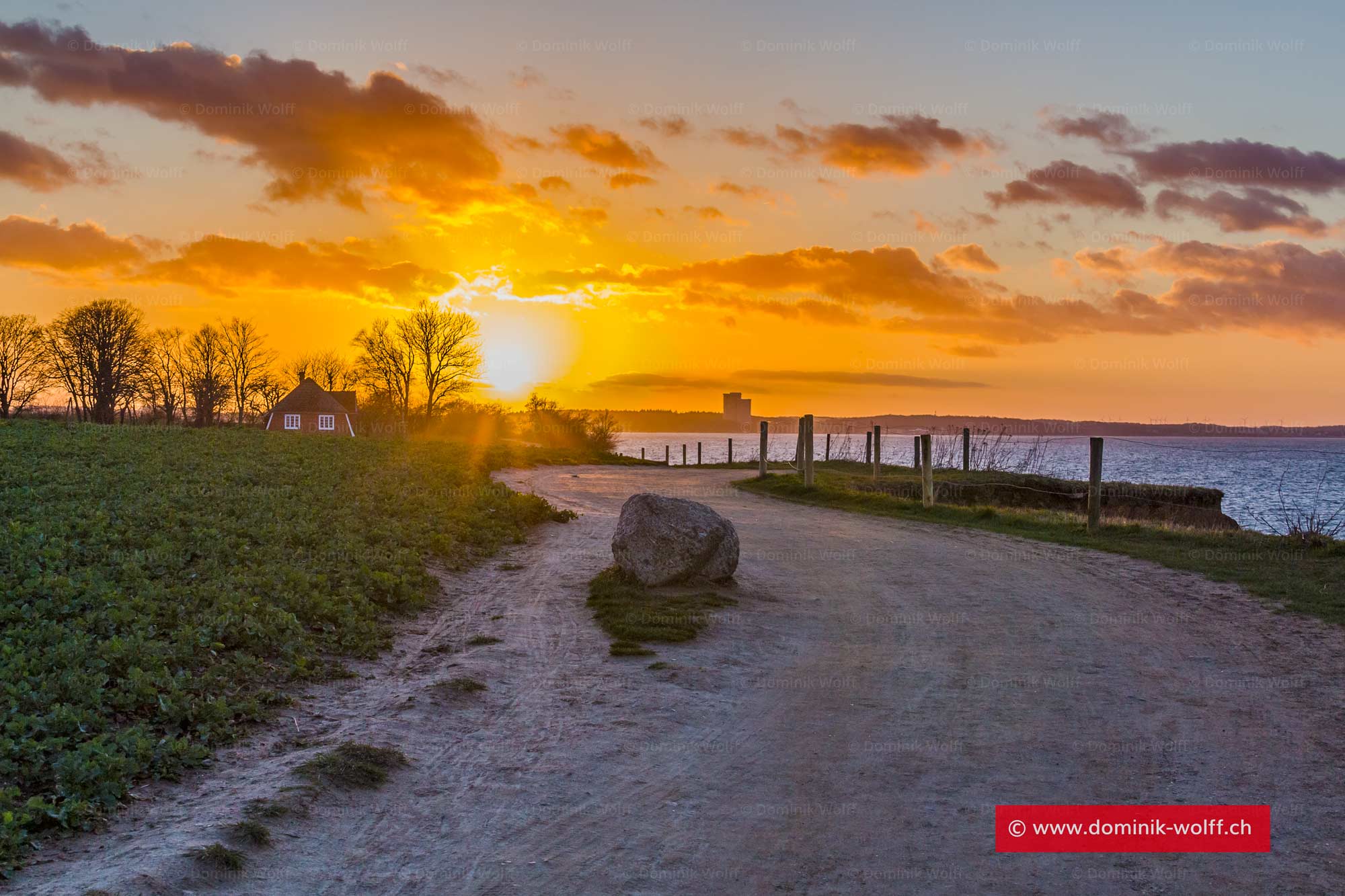 Abendstimmung am Brodtener Ufer