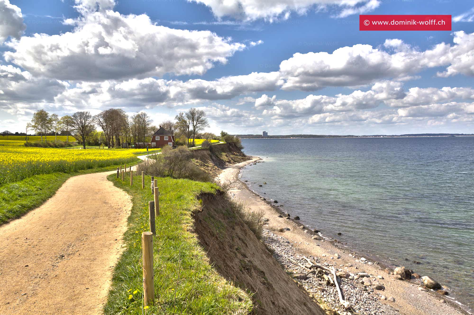 Blick in Richtung Timmendorfer Strand