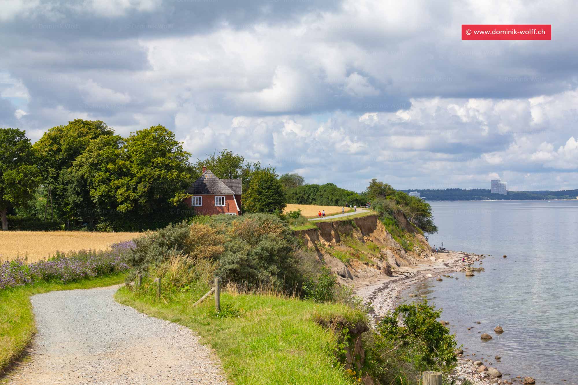 Bild + Foto - Steilküste in Richtung Timmendorfer Strand