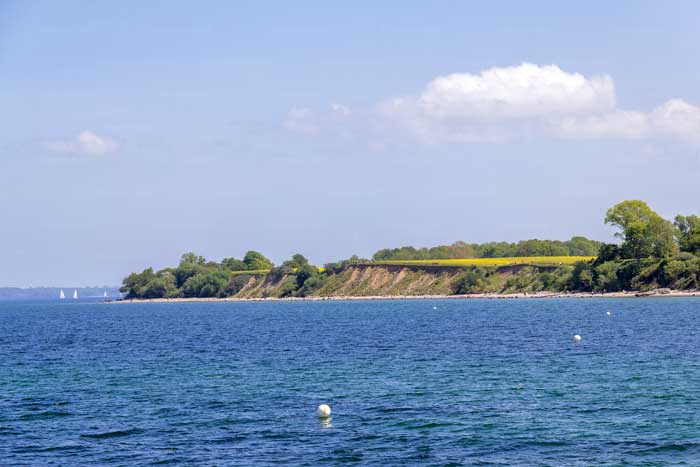 Blick Niendorf zum Brodtener Steilufer