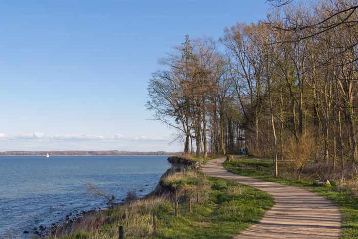 Steilufer-Wanderweg nahe Travemünde