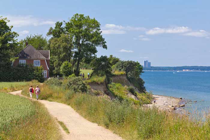 Wanderweg am Brodtener Steilufer