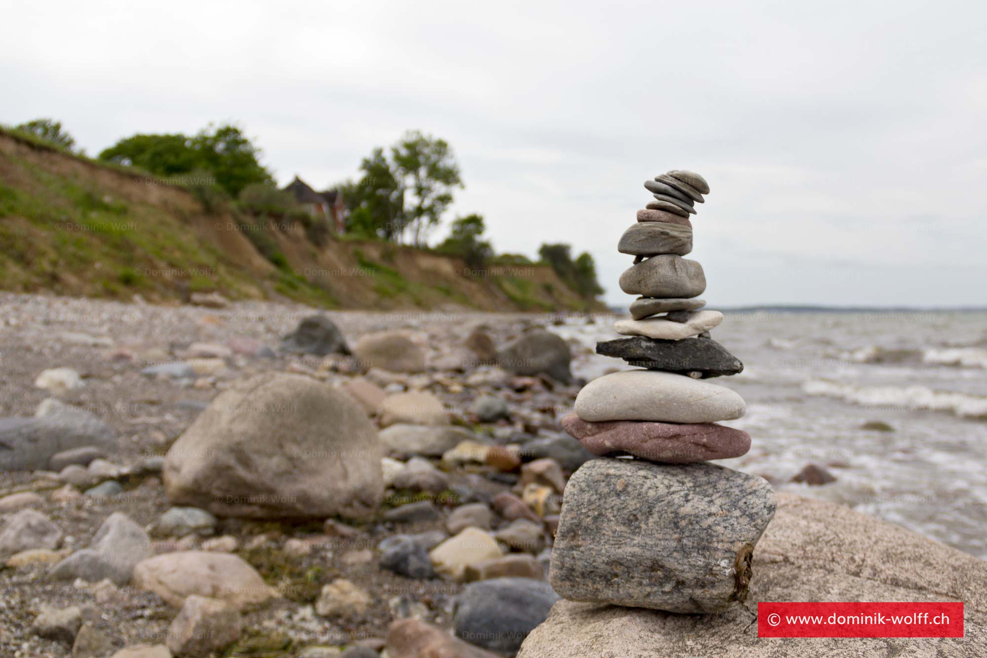 Bild + Foto - Wanderweg am Brodtener Steilufer