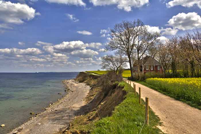 Frühling an der Brodtener Steilküste