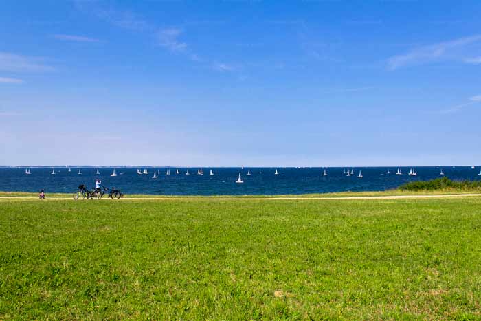 Regatta am Brodten Steilufer