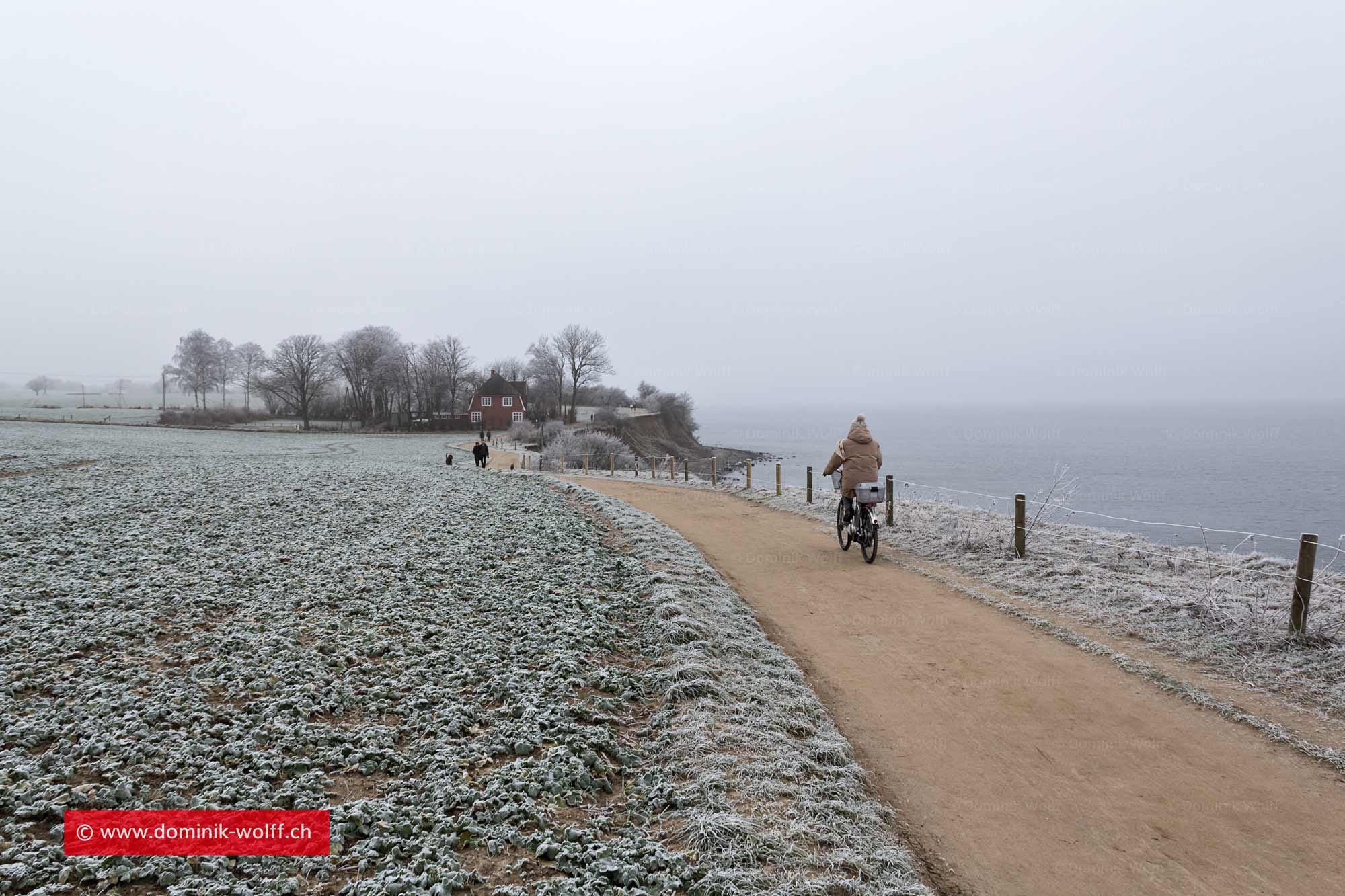 Winterliches Brodtener Steilufer