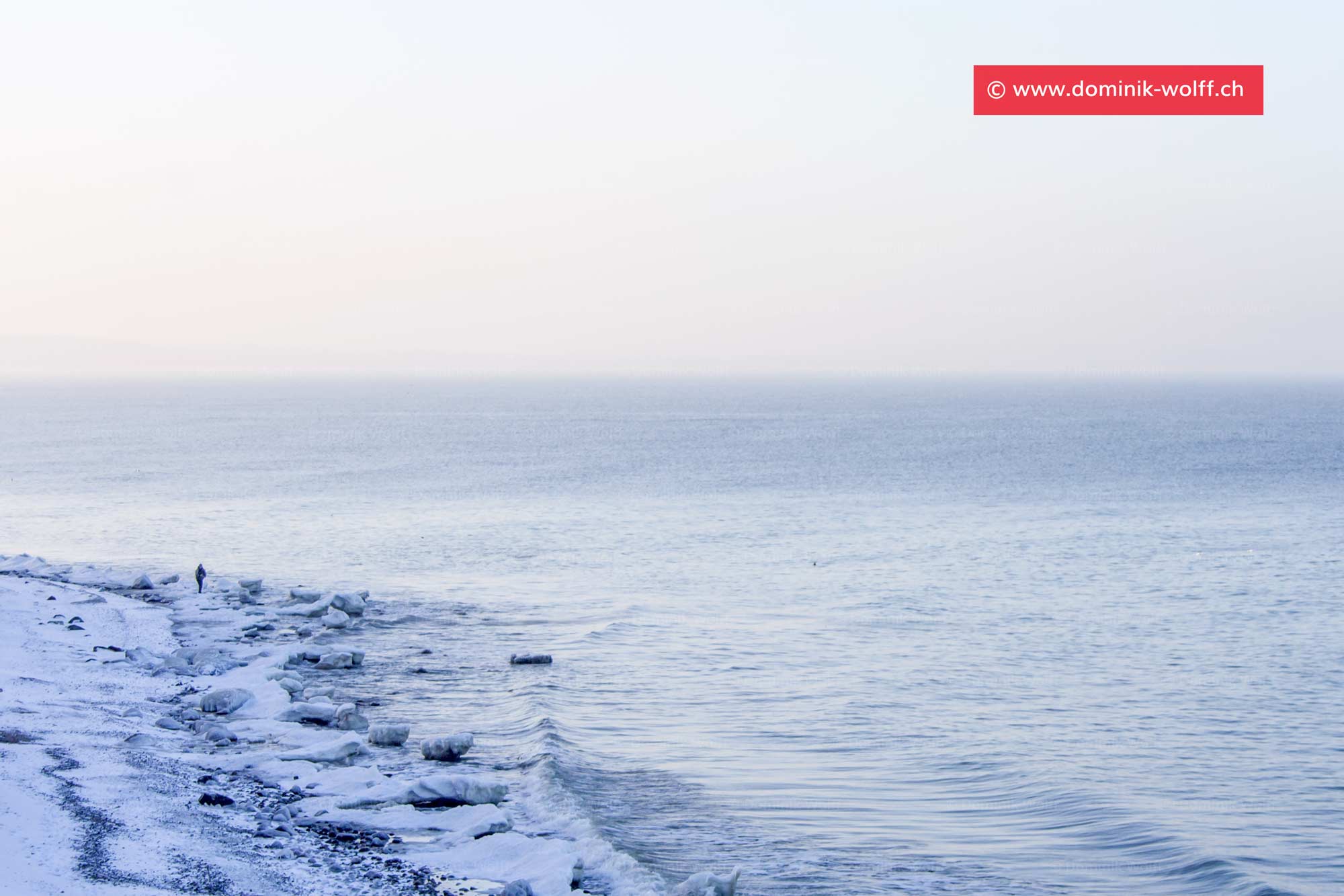 Bild + Foto - Winter an der Lübecker Ostseebucht 