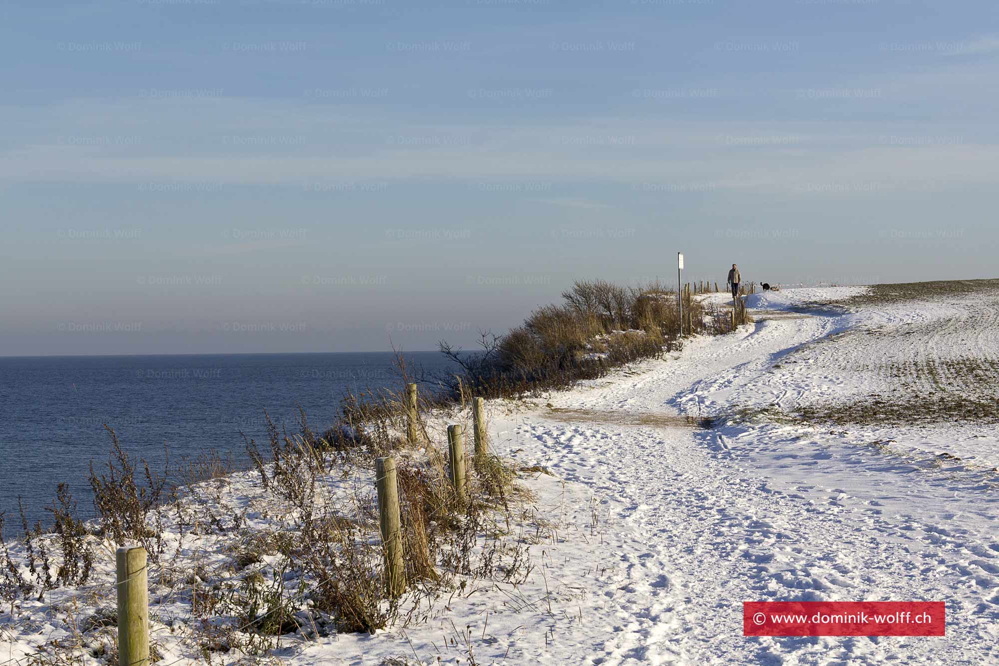 Winter am Brodtener Steilufer