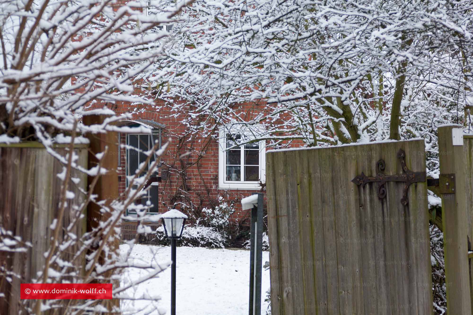 Bild + Foto - Schnee in Lübeck Travemünde