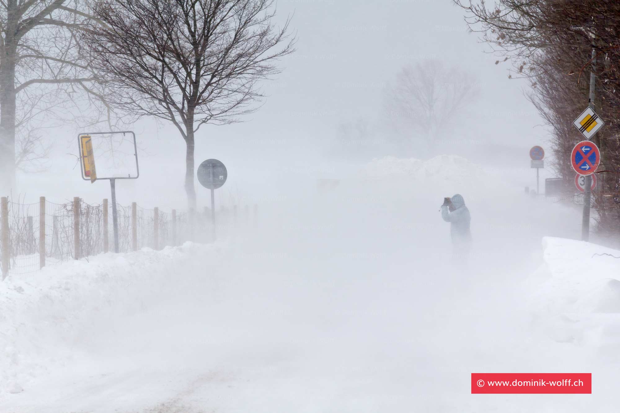 Bild + Foto - Schneeverwehungen am Brodtener Ufer