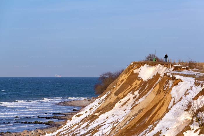 Winter am Brodtener Steilufer